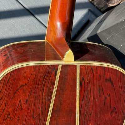 K. Yairi YW 800G 1974 - stunning Brazilian Rosewood example quite impressive & user friendly. image 16