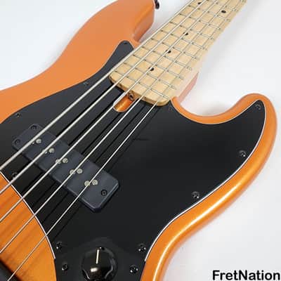 Nordstrand Audio Nordy vJ5 5-String Bass Tangerine Metallic Big Singles 2B PreOwned 11.60lbs # 293 image 8