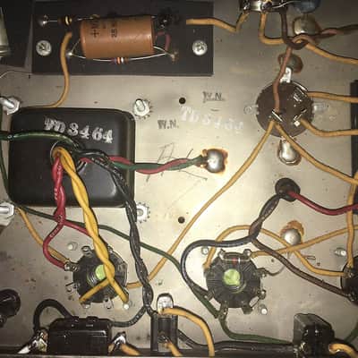 1964 Fender Princeton Tuxedo amp image 4
