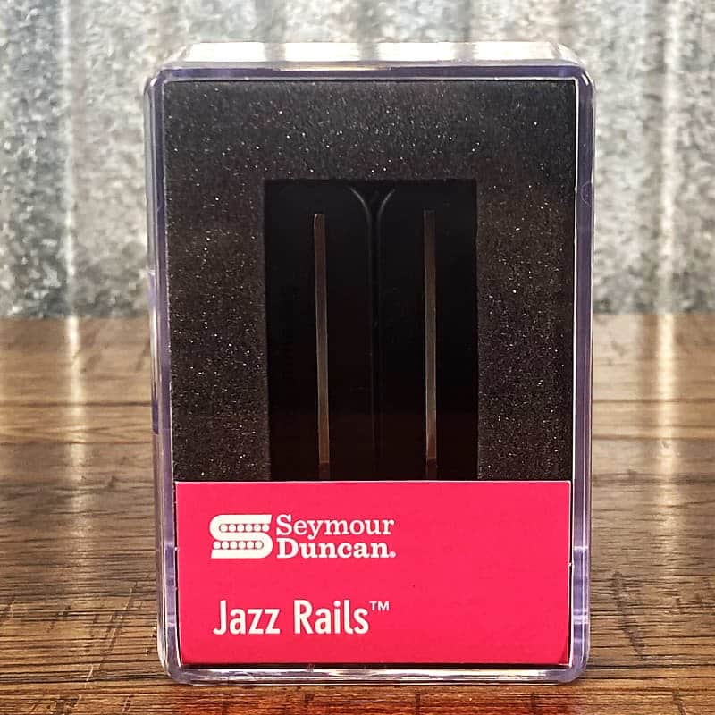 Seymour Duncan SH-2n Jazz Rails Humbucker 4 Conductor Guitar Pickup Neck Black image 1