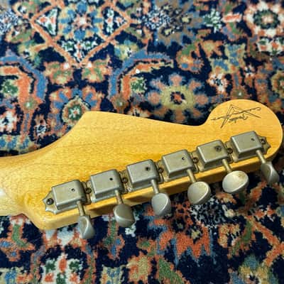 Fender Custom Shop '57 Dave’s Guitar Shop 25th Anniversary Relic Stratocaster 2007 Taos Turquoise image 19