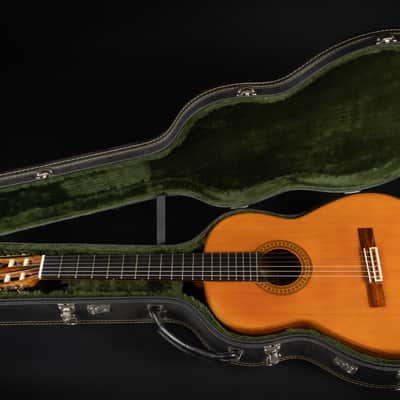 1993 Amalio Burguet 3M Cedar Indian Rosewood - Natural High Gloss | Vintage All Solid Spanisch Masterbuilt Classical Guitar Ebony Fretboard | Case image 23