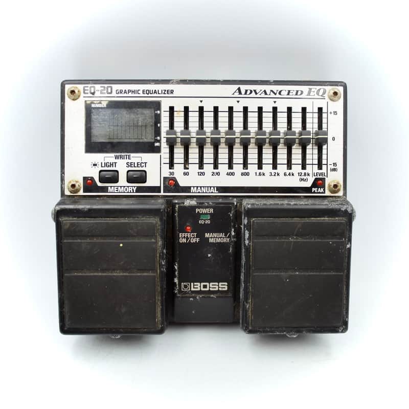 Boss EQ-20 Graphic Equalizer Advanced EQ Effect Pedal | Reverb