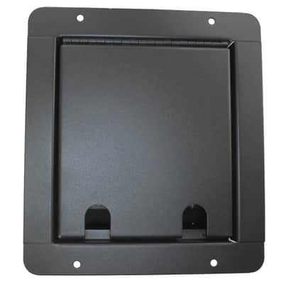 Recessed Floor stage box 6 XLR FEMALE 1 XLR MALE 1 Cat5 1 TRS Prewired 1' leads image 3