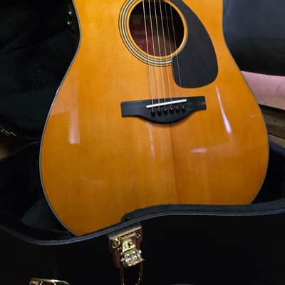 Yamaha Red Label FGX5 Acoustic Guitar - Natural image 4
