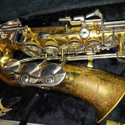 Selmer Bundy-II Alto Saxophone, USA, with case/neck/MP image 5