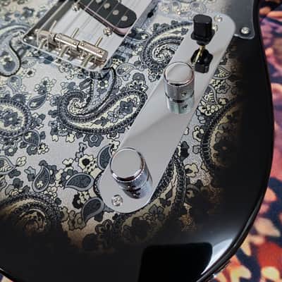 *NEW IN BOX* 2025 Fender Japan Limited Edition Telecaster Black Paisley - MIJ JD25 - low tariffs image 5