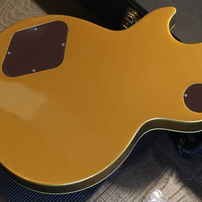 1998 Gibson Custom Shop 1956 Historic Reissue Les Paul Electric Guitar All Gold + OHSC image 12