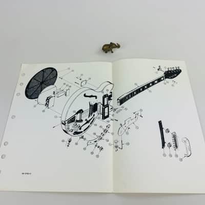 Vox Viper V289 Guitar Service Information Manual 1969 image 3
