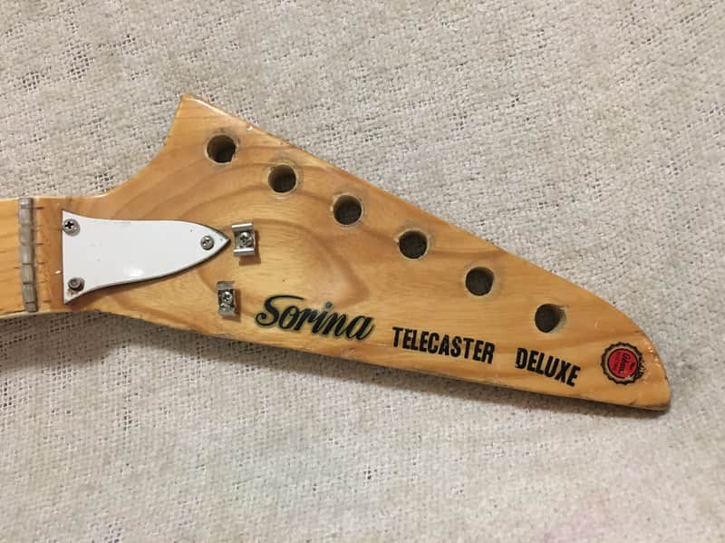 Sorina Project Guitar 1970's-1980's Black image 1