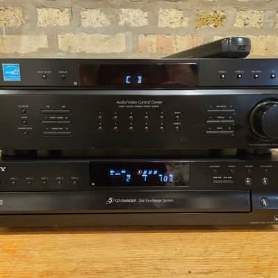 sony STR-DE197/Cdp-cc500 Cd Stereo System w/remot fully functional- refurbished image 3