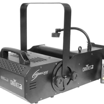 Chauvet H1800FLEX Hurricane Fog/Smoke Pro Machine + Fog Juice Fluid (1 Gallon) image 4