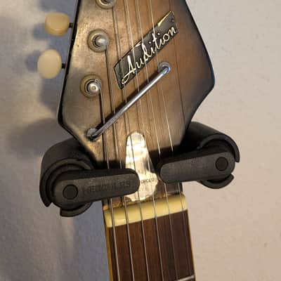 Teisco/Audition 3-Pickup Guitar Vintage 1960s MIJ Sunburst/Mac DeMarco Style image 2