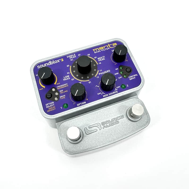 source audio Manta soundblox 2 ベースフィルター Source Audio Soundblox 2 Manta Bass Filter | Reverb