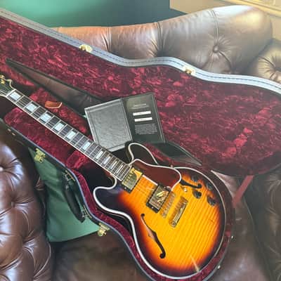 Gibson Custom Shop CS-356 (2023) Sunburst Figured Top Semi-Hollow Electric Guitar- Like New! Barely Played! image 3