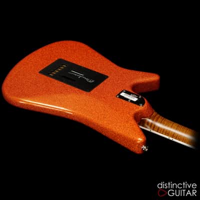 Ernie Ball Music Man Albert Lee HH Orange Crush Sparkle BFR #38/75 image 9