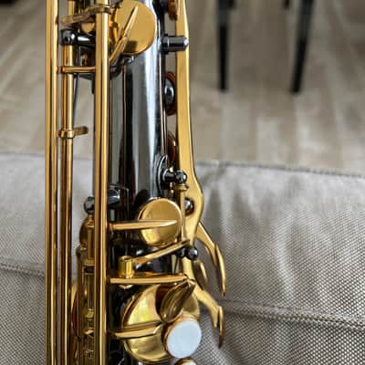 Cannonball tenor saxophone big bell 2007 - black laquier gold pads image 6
