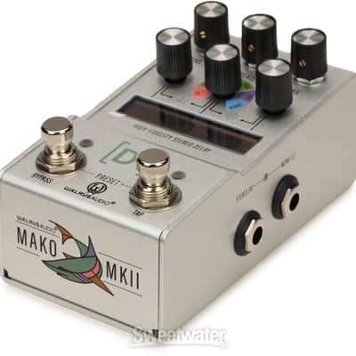 Walrus Audio Mako MKII D1 High-fidelity Stereo Delay Pedal (D1DlyMk2d1) image 2