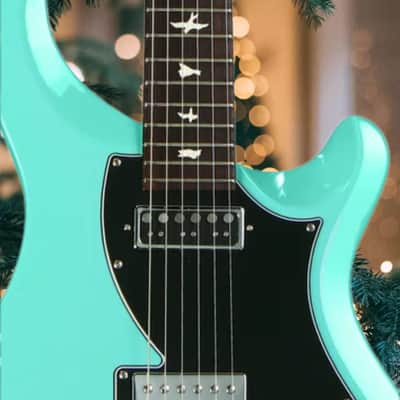 PRS S2 VELA 1 OF 1 - CUSTOM ORDER ! BIRD INLAYS ,SEA FOAM GREEN -PLEK'D image 2