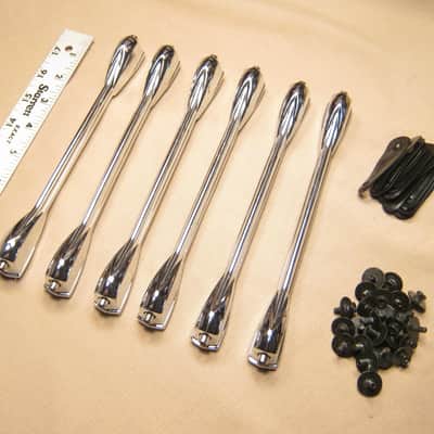 Tama Superstar 8 and 1/2 inch Tom Drum Lugs Set of 6     Lot 73-12 image 1