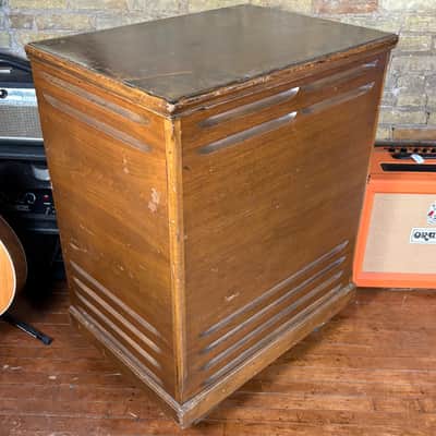 1960 Leslie 145 Vintage Low Boy Rotary Speaker W/ 147 Amplifier! 122 142 image 4