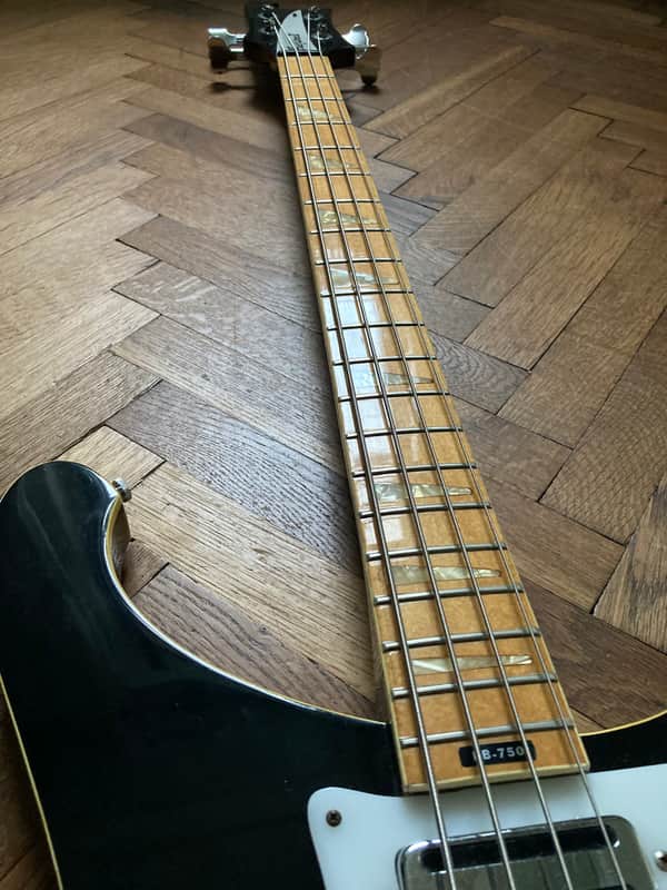 Aria Pro II Rb-750 Rickenbacker 4001 Bass 1970s Black | Reverb