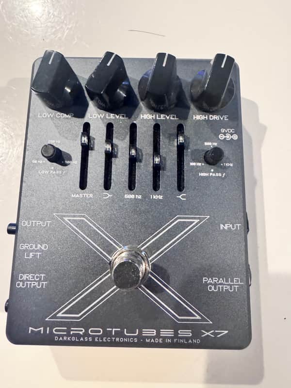 Darkglass Electronics Microtubes X7 Multiband Distortion 2018 - Present - Grey image 1
