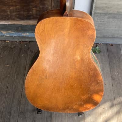 1930s Supertone Aloha Decal Hawaiian Parlor guitar Project image 2