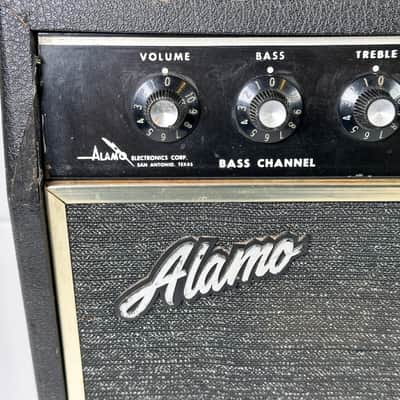 1972 Alamo Model 2575 Paragon Tube Guitar/Bass Amp Head image 5