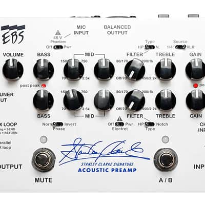 EBS Stanley Clark Signature Acoustic Preamp Pedal image 3