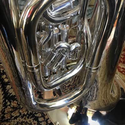 Besson Sovereign BE-981 Compensating EEb Tuba w/hard & soft cases image 15