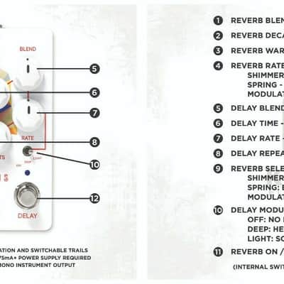 New - Keeley Caverns V2 Delay and Reverb Pedal image 4