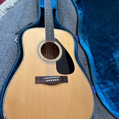 1980s Yamaha FG-400D – Made in Japan - Solid Top & Hard Case image 12