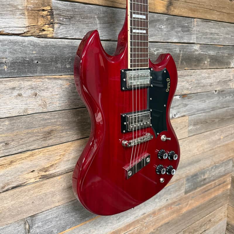 Guild Newark St. Collection Polara Deluxe 2024 - Present - Cherry Red image 1