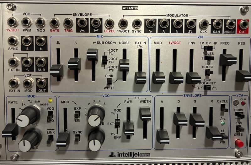 Intellijel Atlantis Dual Oscillator Synth Voice Eurorack Synth Module
