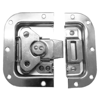 Mid-Size Recessed Spring Loaded Butterfly Latch For Pa Dj Rack Road Cases image 3