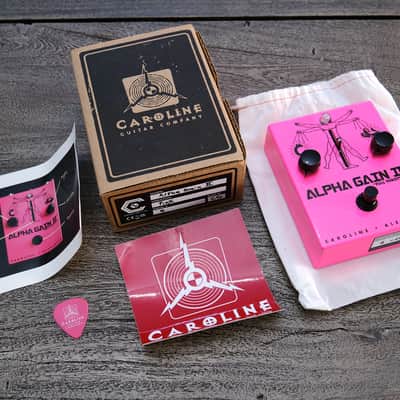 NEW! Caroline Guitar Company Alpha Gain II “Full Throttle” Limited Edition image 1