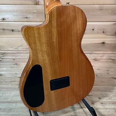 Cordoba Stage Nylon String Electric Guitar - Natural Amber image 4