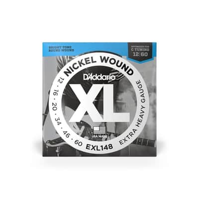 D'Addario XL 12-60 Extra Heavy Electric Guitar Strings - EXL148 image 3