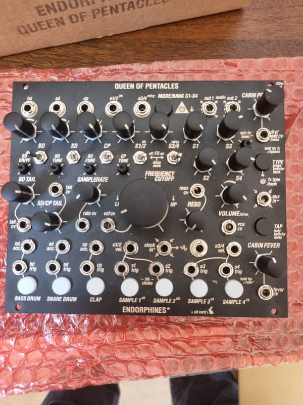 Endorphin.es Queen of Pentacles Eurorack Synth Module 2020 - Present - Black image 1