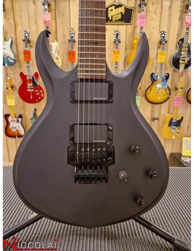 SCHECTER DEVIL 6 FR SBK Satin Black | Reverb Canada