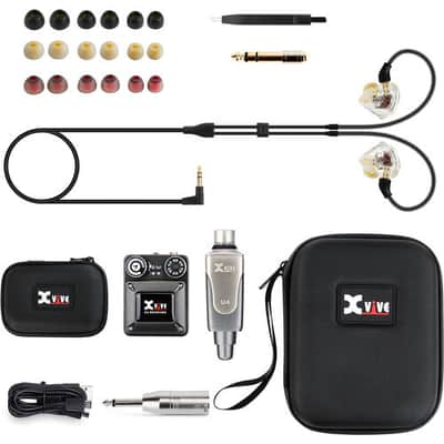 Xvive U4T9 1-Person Wireless In-Ear Monitor System with T9 In-Ear Monitors (2.4 GHz) image 6