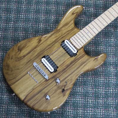2014 Carvin Bolt Plus Black Limba! w/Coffin case image 2