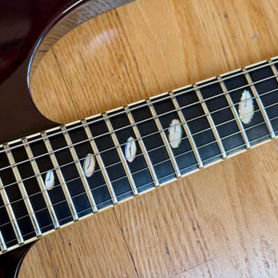 Caparison TAT II 2008 Crimson With Reunion Blues Case & All Paperwork image 7