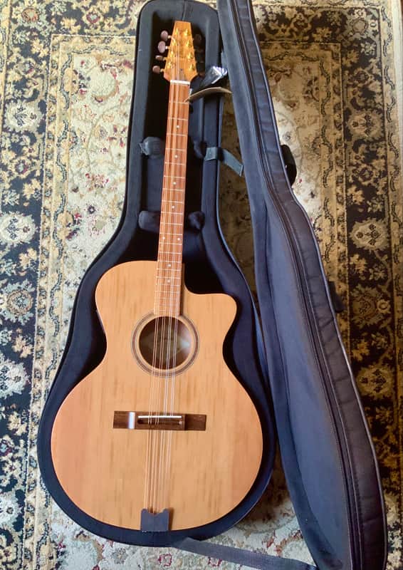 Carvalho Guitar-Bouzouki with pickup & case image 1