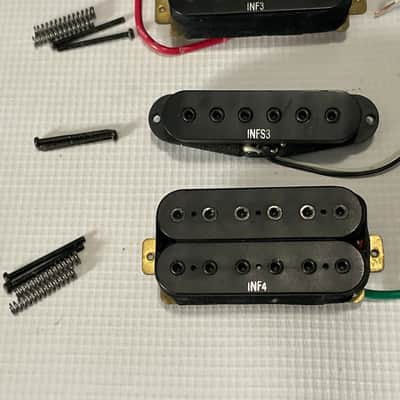2000's Ibanez RG Series Guitar INF3 INFS3 INF4 Humbucker Single Coil Pickup Set image 2