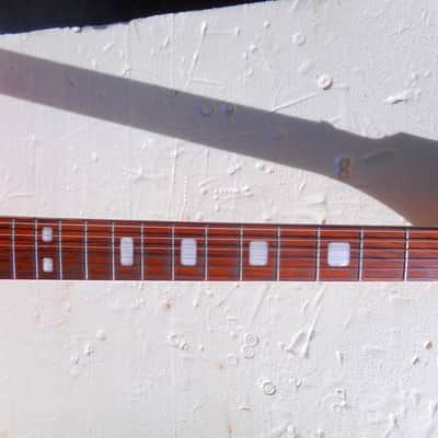 Teisco  Archtop Semi Hollow Body Guitar, 1960's, Sunburst, 3 PU's, Very Fancy image 13