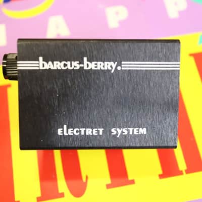 Barcus-Berry Transducer Microphone Clip On Instrument Electret Active Pre-Amp image 2