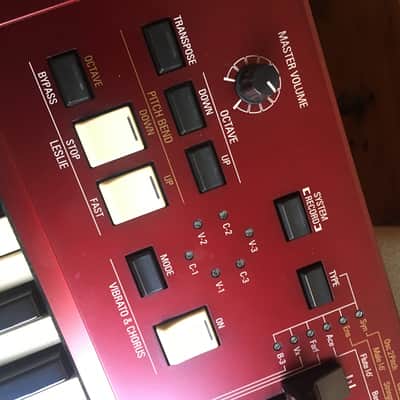 Hammond M-solo 49-Key Organ 2024 - Present - Matte Burgundy image 7