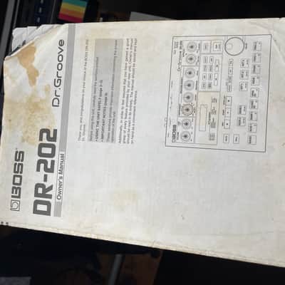 Boss DR-202 Dr. Groove (with Power Cable and Manual) (Read Description) image 3